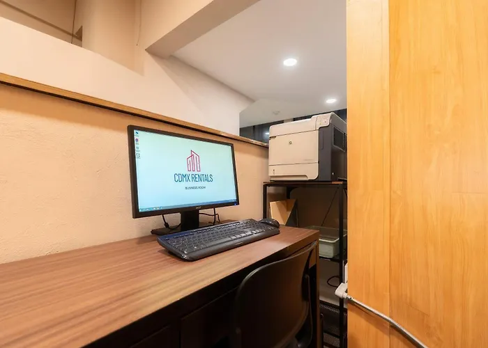505 Heart Of Cdmx 1bdrm 1bath Ac Rooftop Mexico City